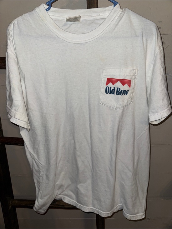 Old Row Other - Old Row Marlboro L Men’s White Pocket T-Shirt